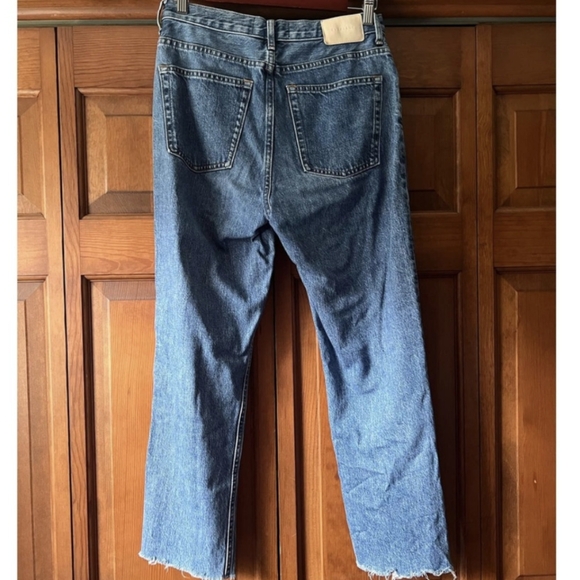 Everlane Women's Original Cheeky Straight Jeans Denim Blue Size 27 - Picture 3 of 10